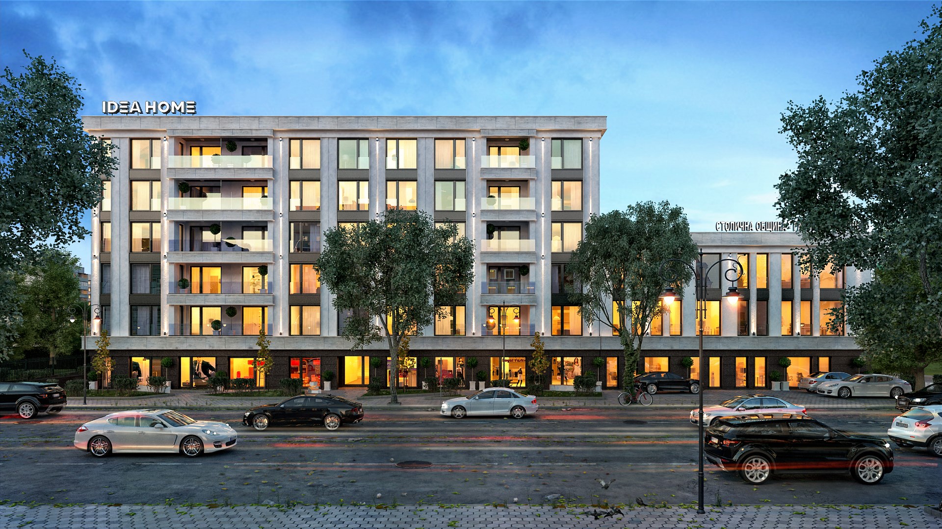 CASTANEA RESIDENCE проект на архитектурно студио в София, studio CREATIVE